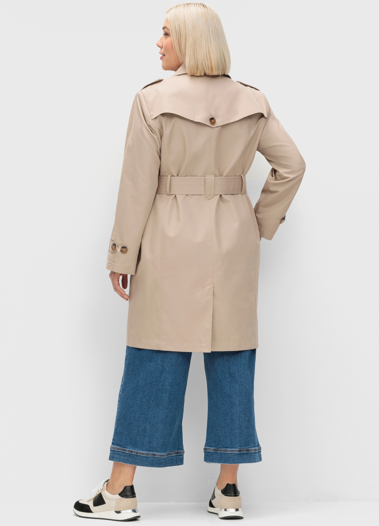 sheego Trenchcoat - softtaupe