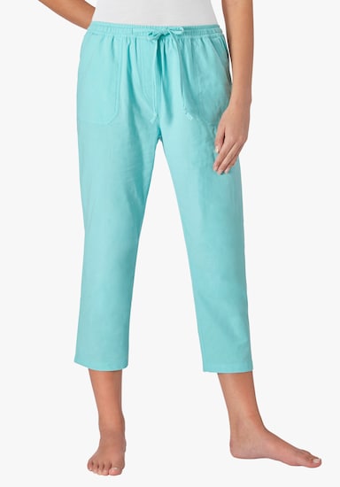 comfortbroek - turquoise