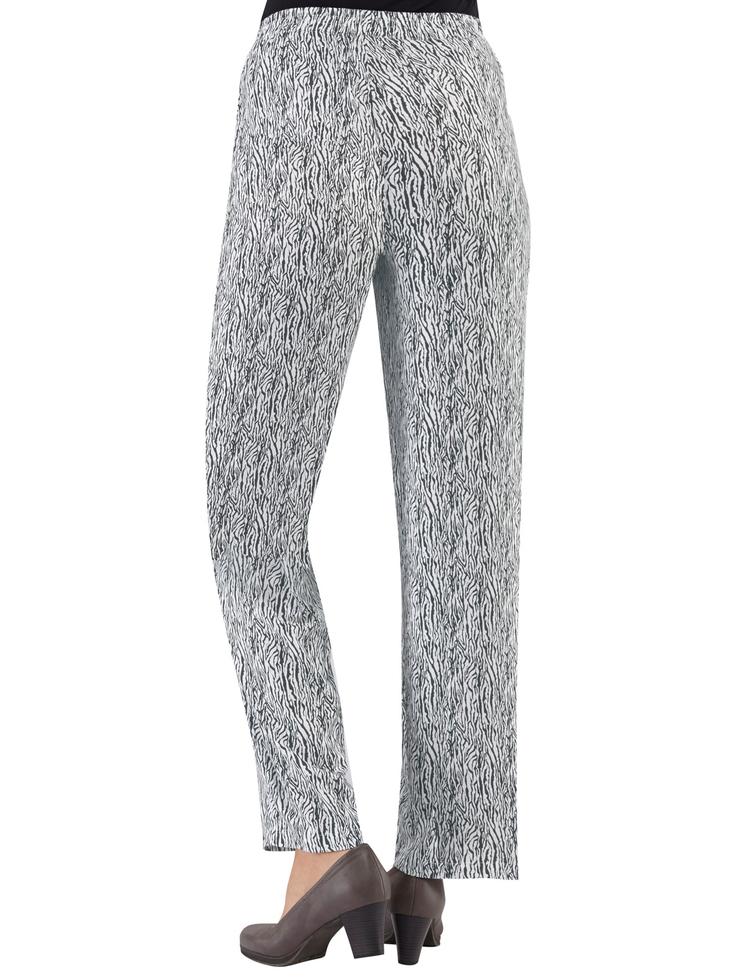 Hose - schwarz Zebra