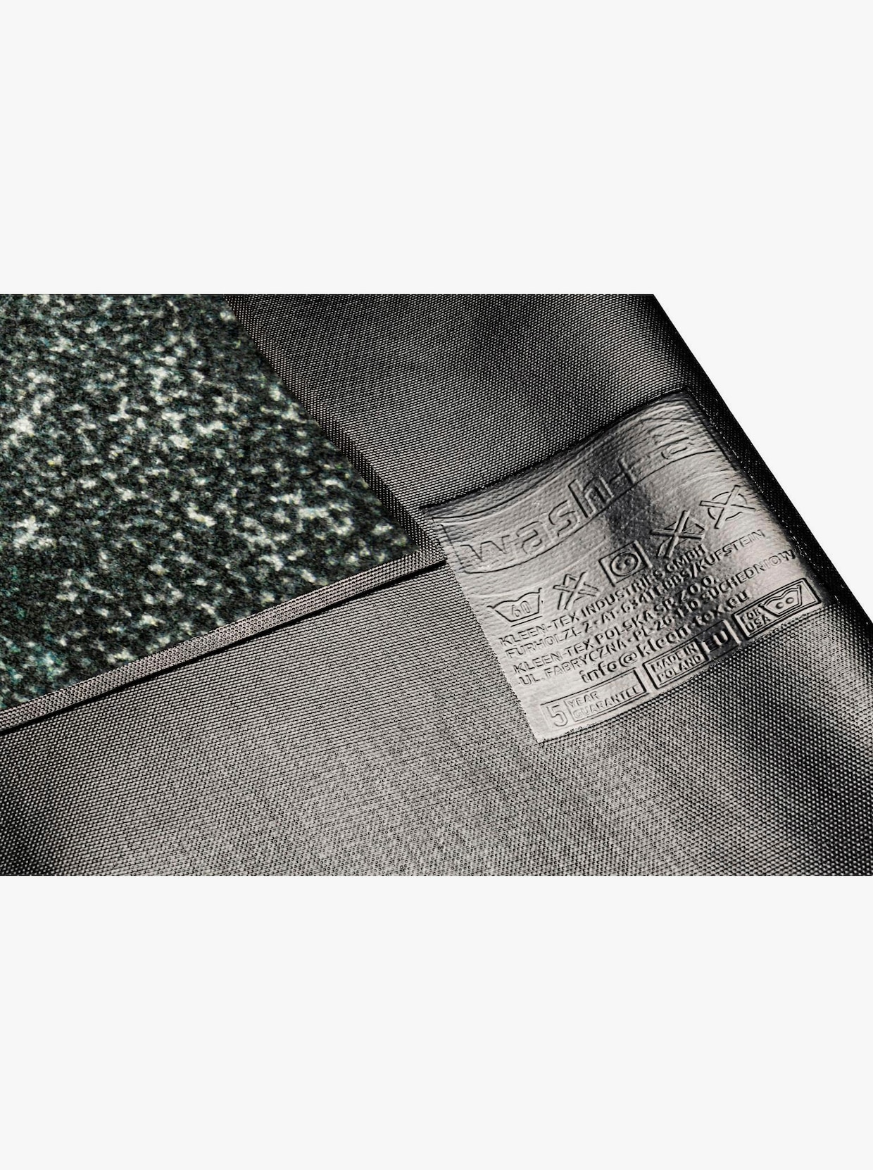 wash+dry by Kleen-Tex Fußmatte - grün-ecru