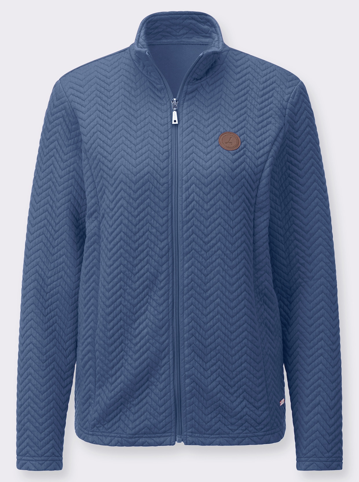 Shirtjacke - jeansblau