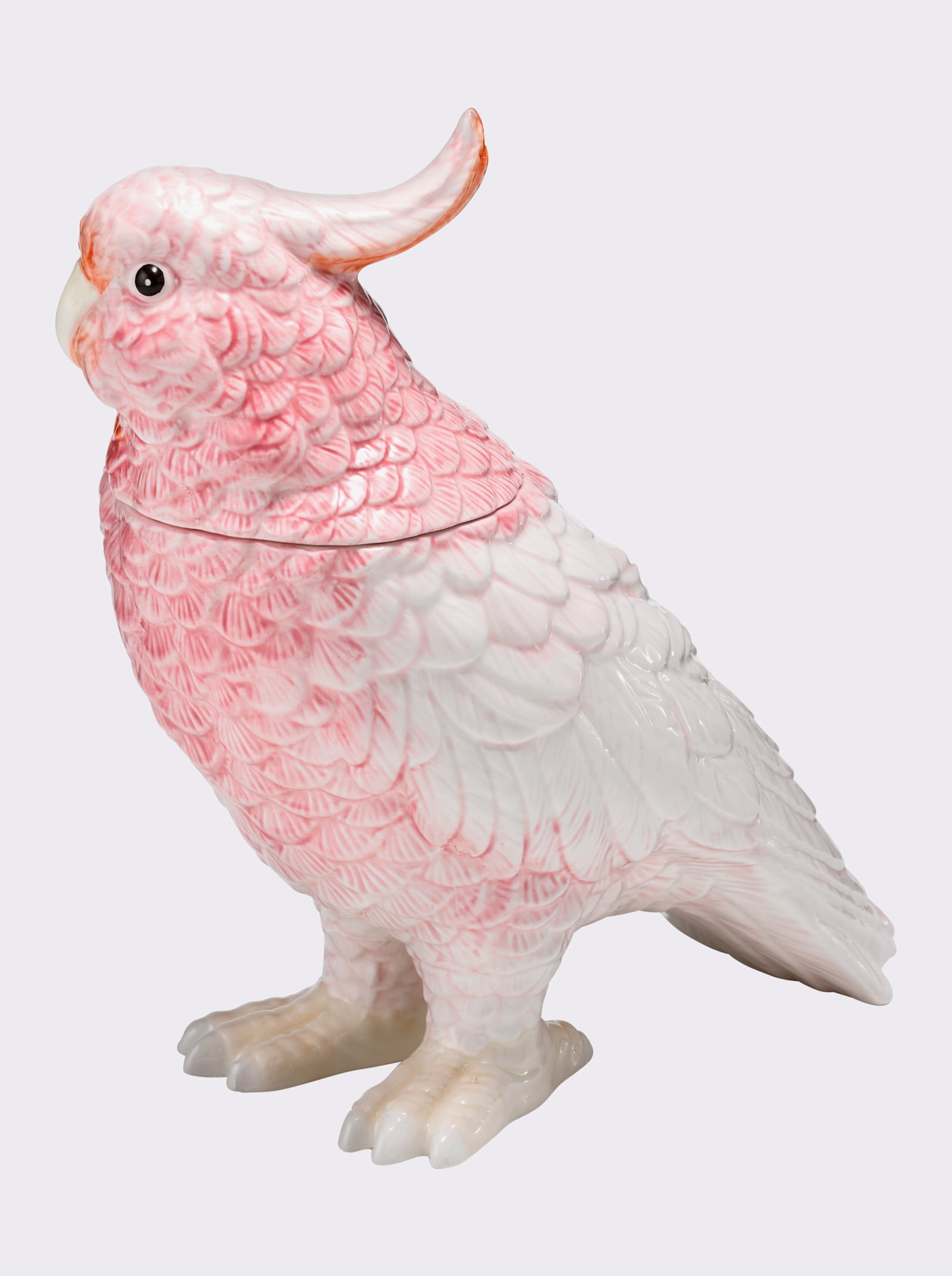 Impressionen Dose - weiß-rosé