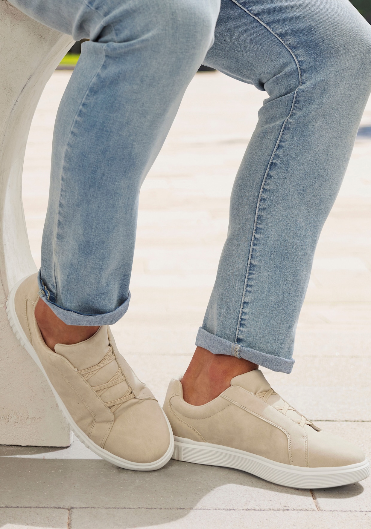 Sneaker - beige