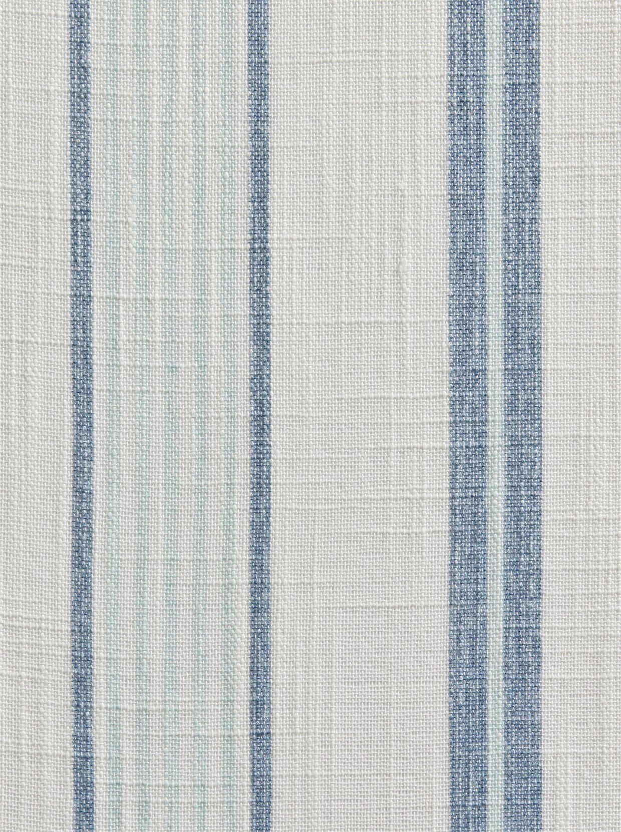 heine home Decoratieve vitrage - offwhite/blauw