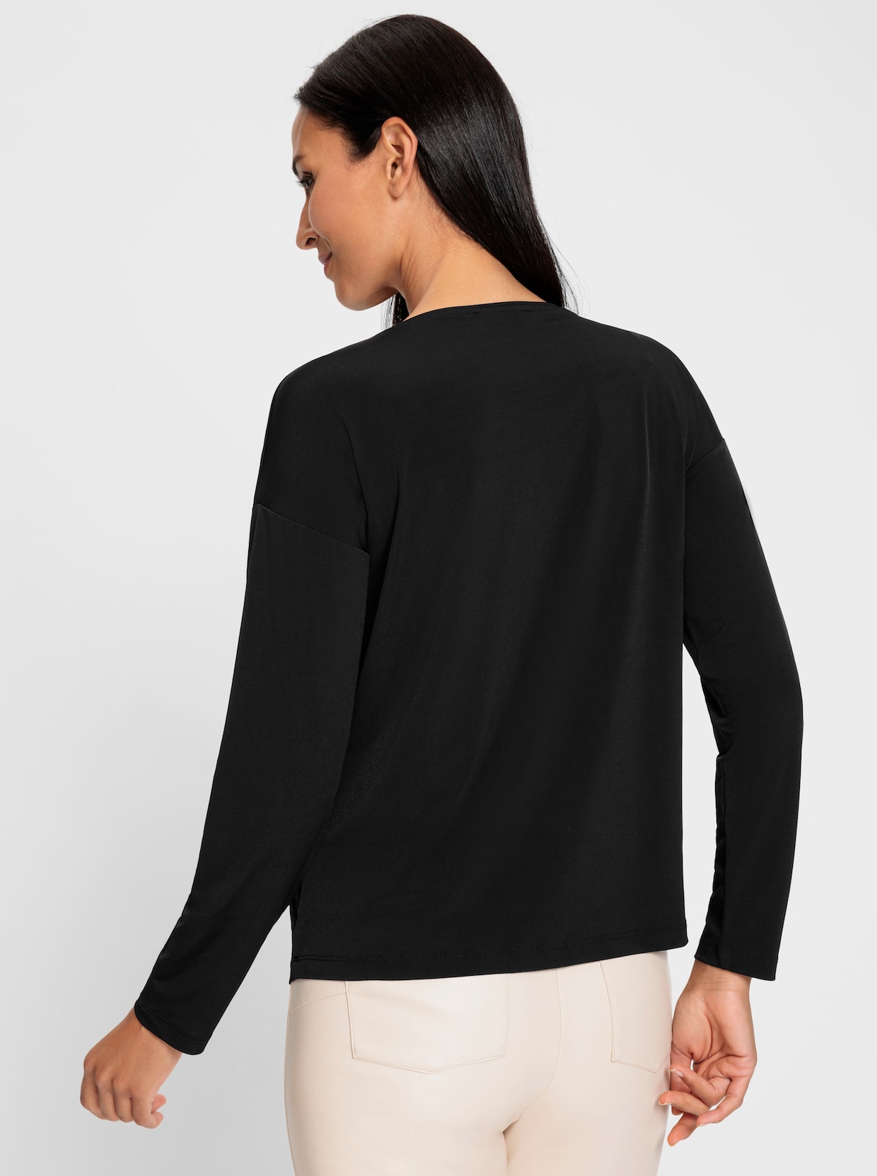 heine Blouseshirt - zwart