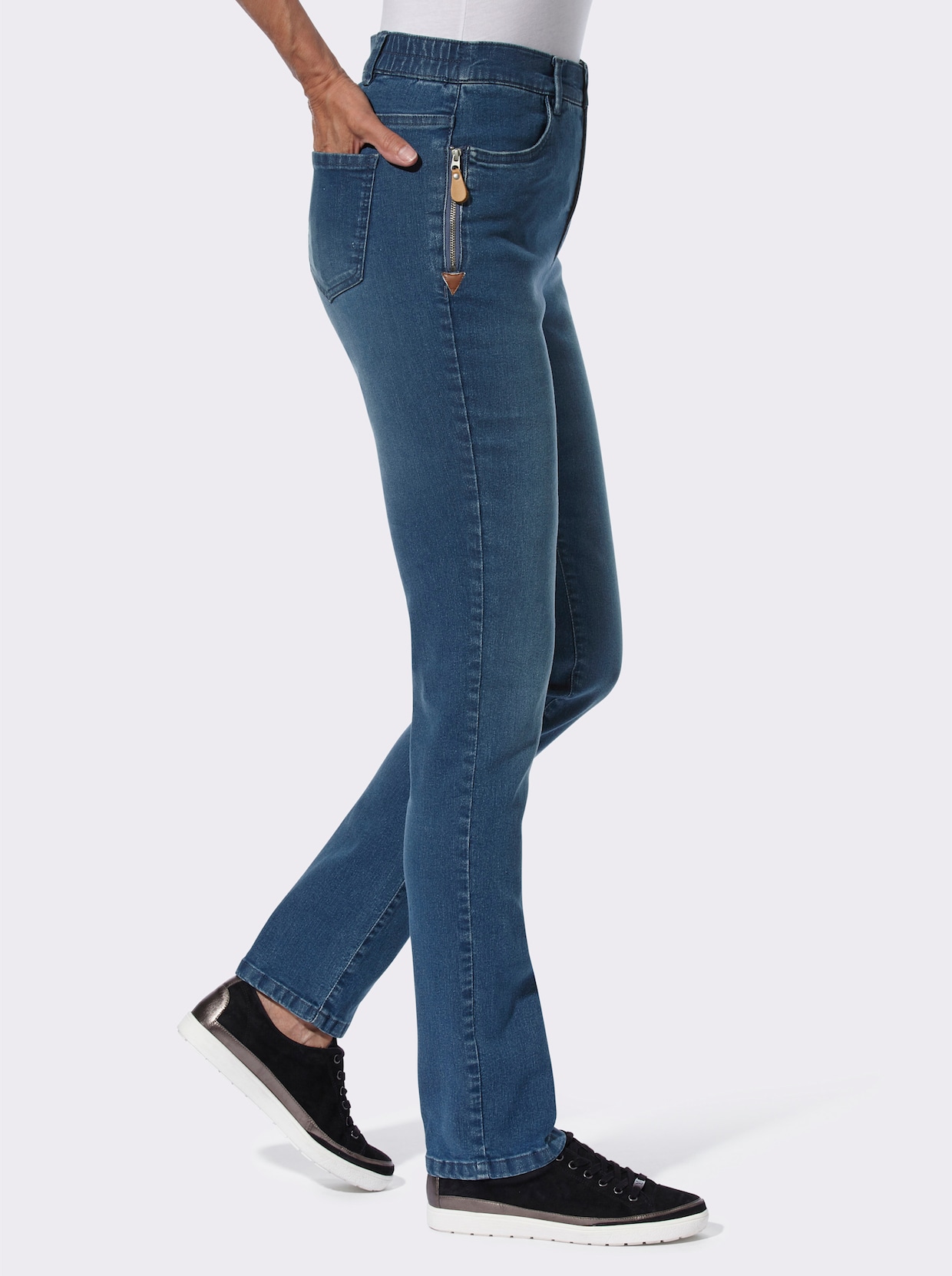 Jeans - blue-stone-washed