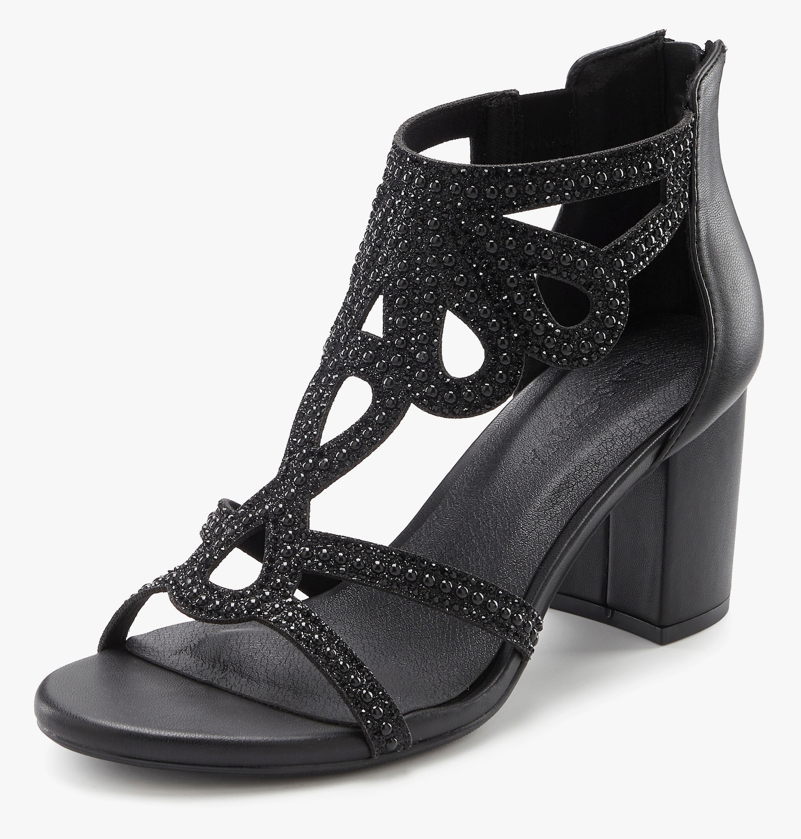 LASCANA Sandalette - schwarz