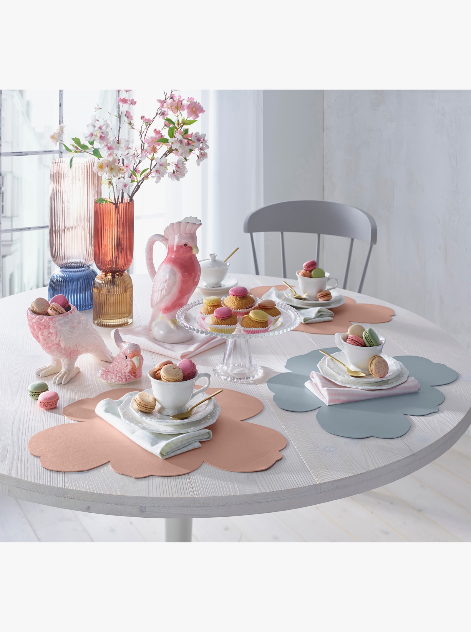 Impressionen Platz-Set - hellblau