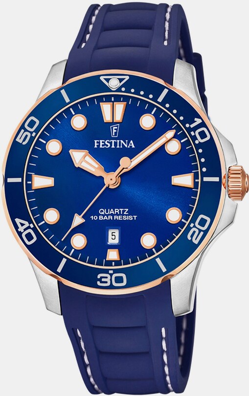 Festina Quarzuhr - blau