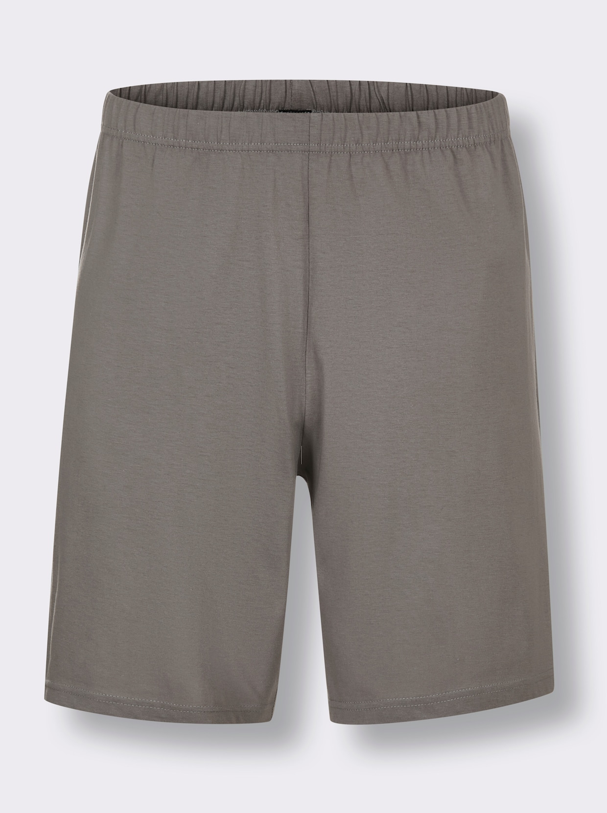 wäschepur men Shorty - weiß-grau-bedruckt
