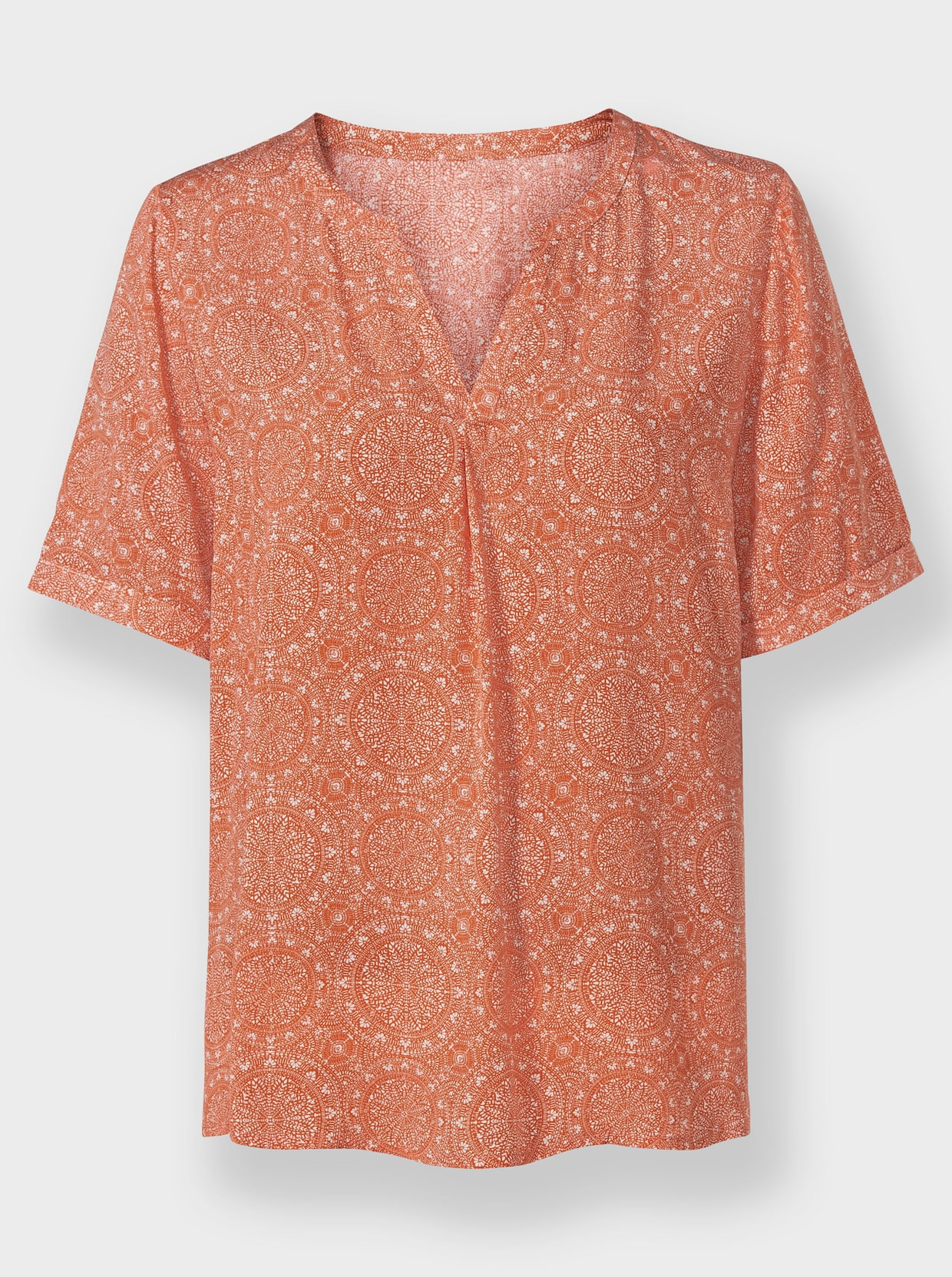 Bluse - papaya-champagner