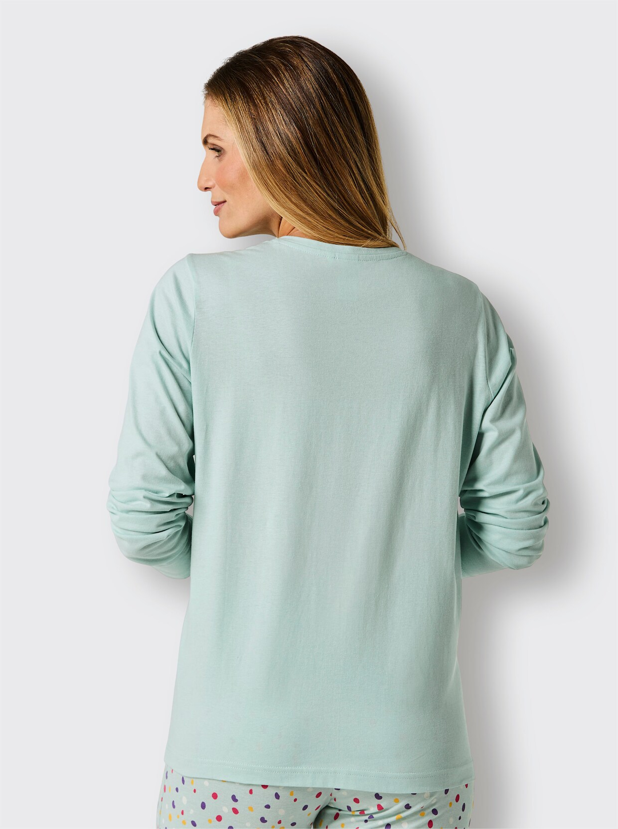wäschepur Pyjama-Shirt - kalkmint