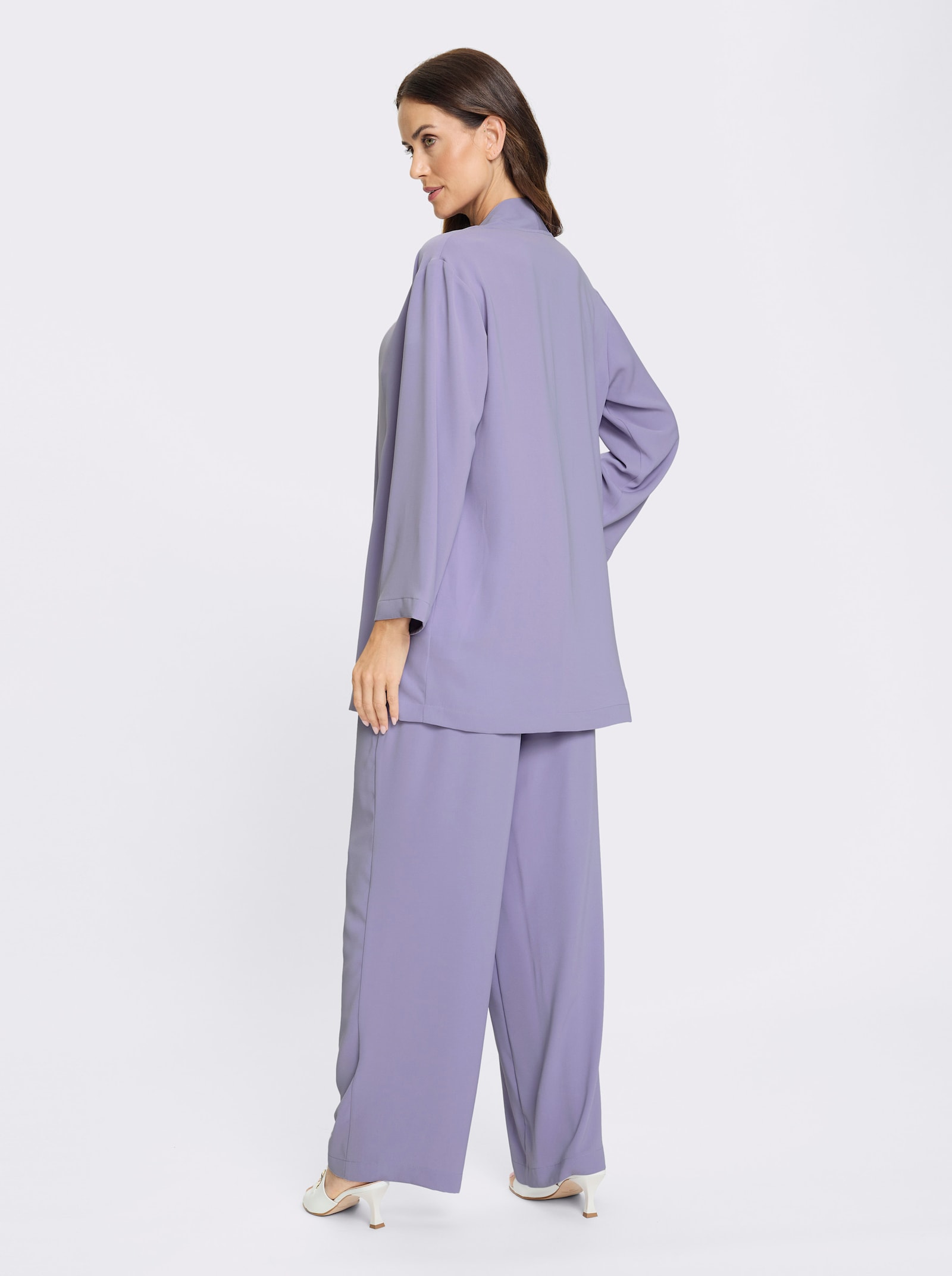 heine Anzug 3-teilig mit Schlupfhose - lavendel