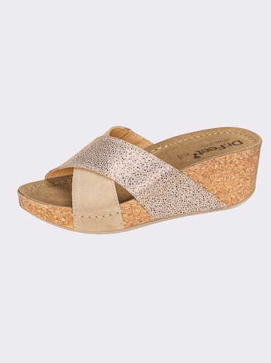 Dr. Feet slippers - taupe