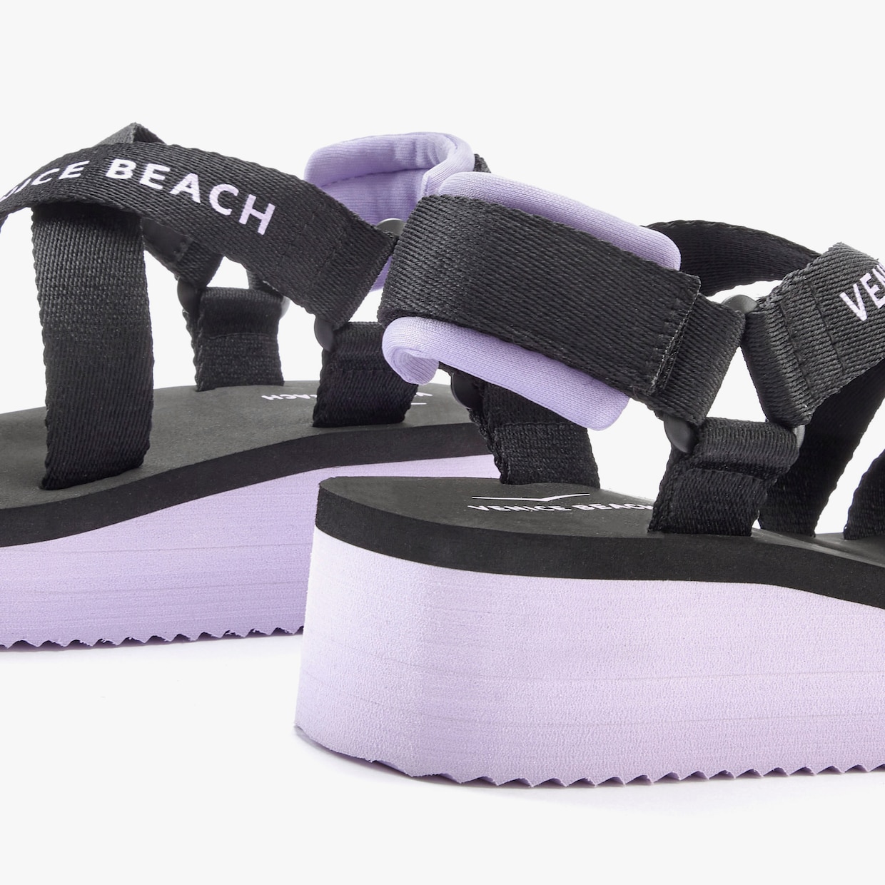 Venice Beach Sandales - violet, noir