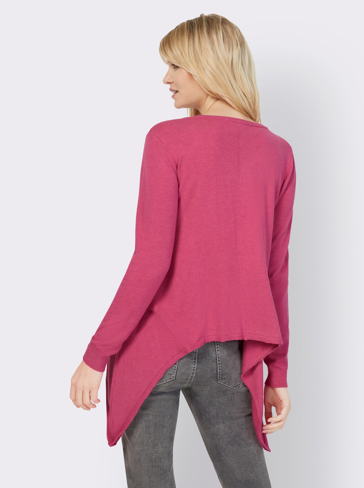 heine Cardigan - fuchsia