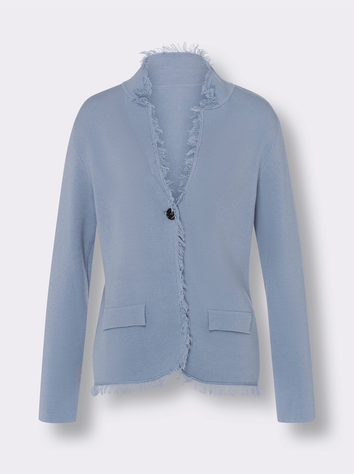 heine Veste en tricot - bleu