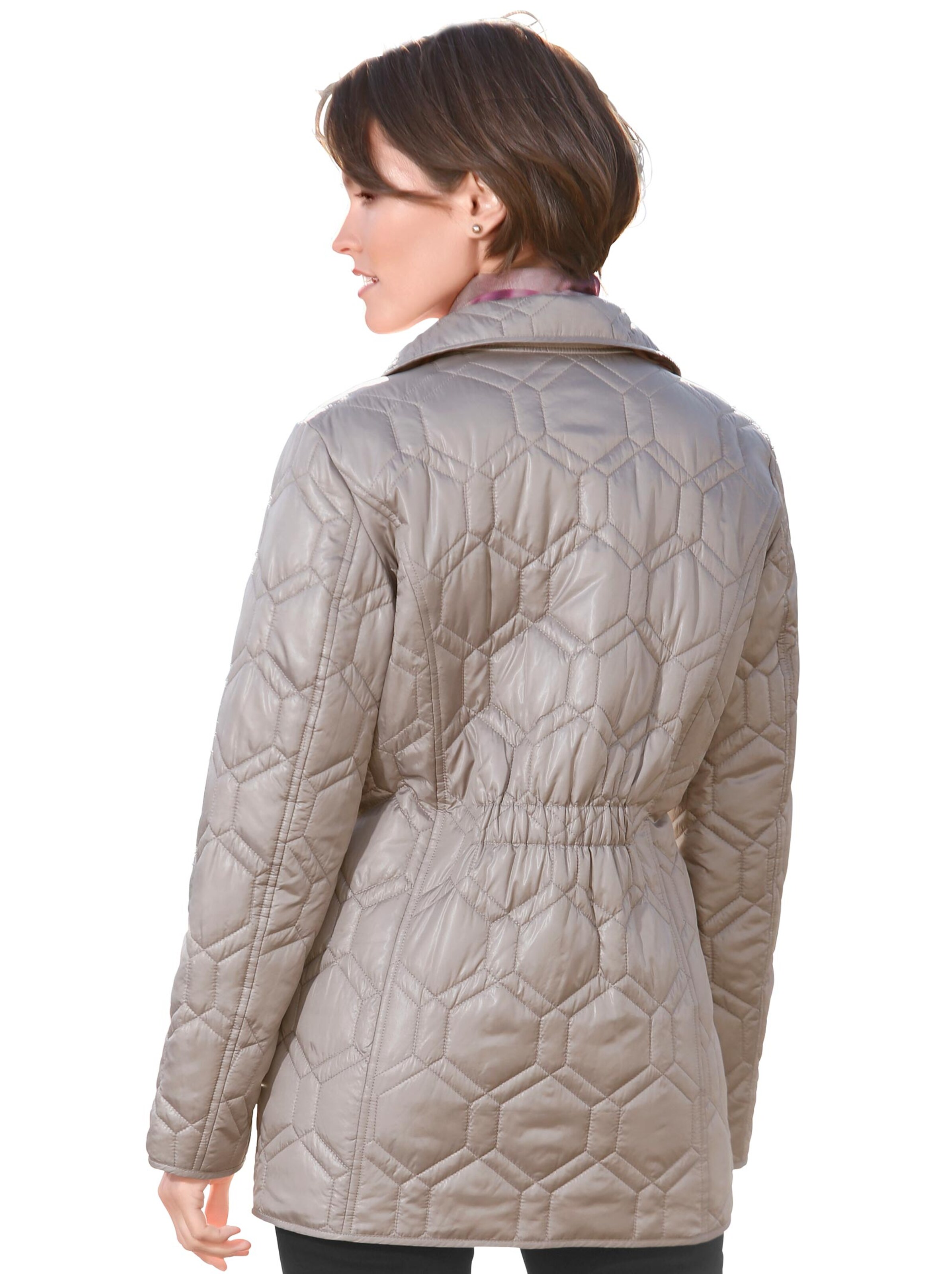 Steppjacke - taupe