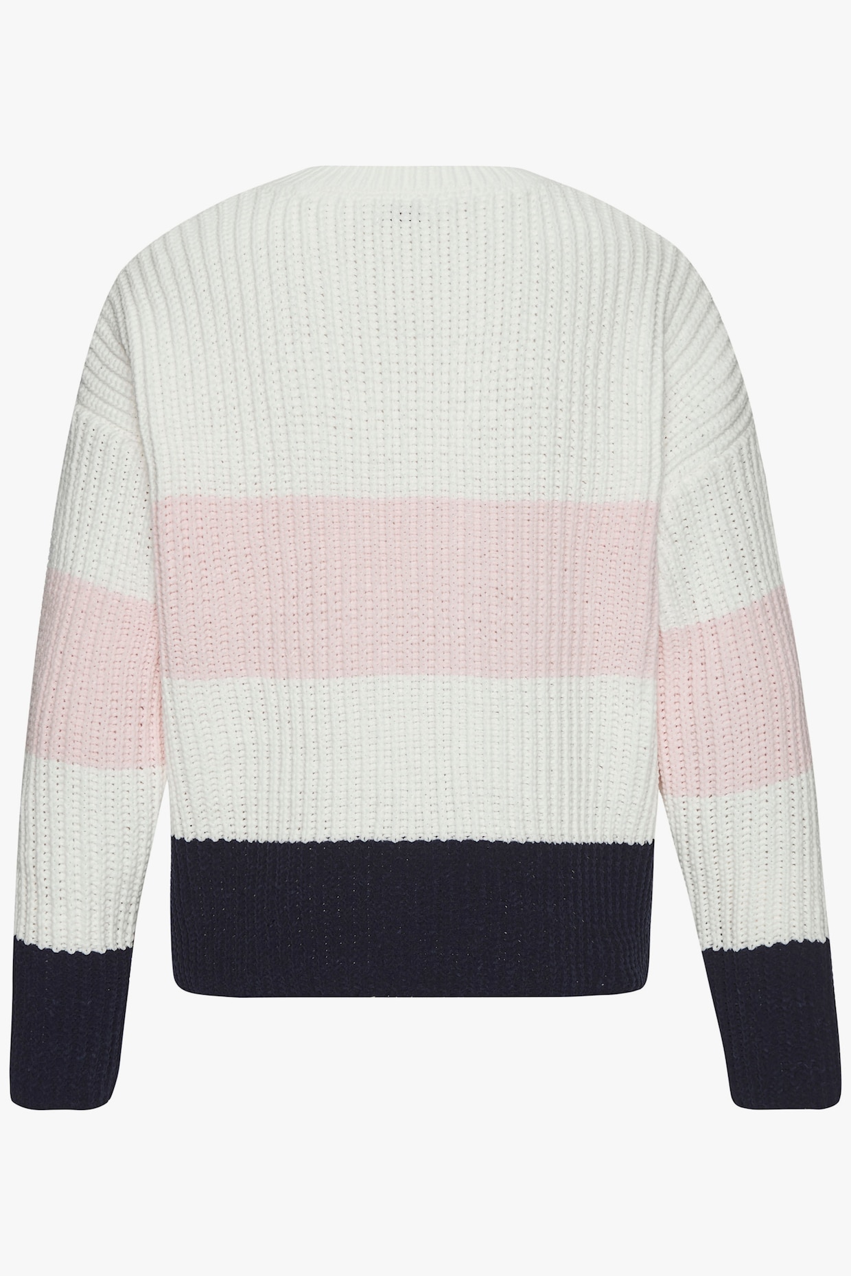 LASCANA Pull en tricot - crème-rose-bleu nuit