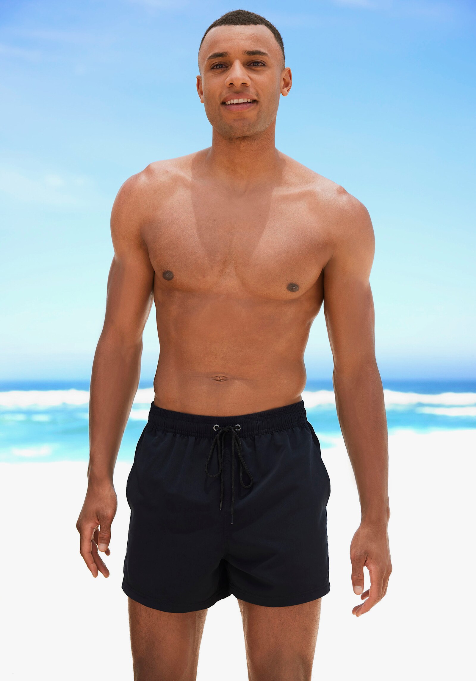 Venice Beach Badeshorts - schwarz