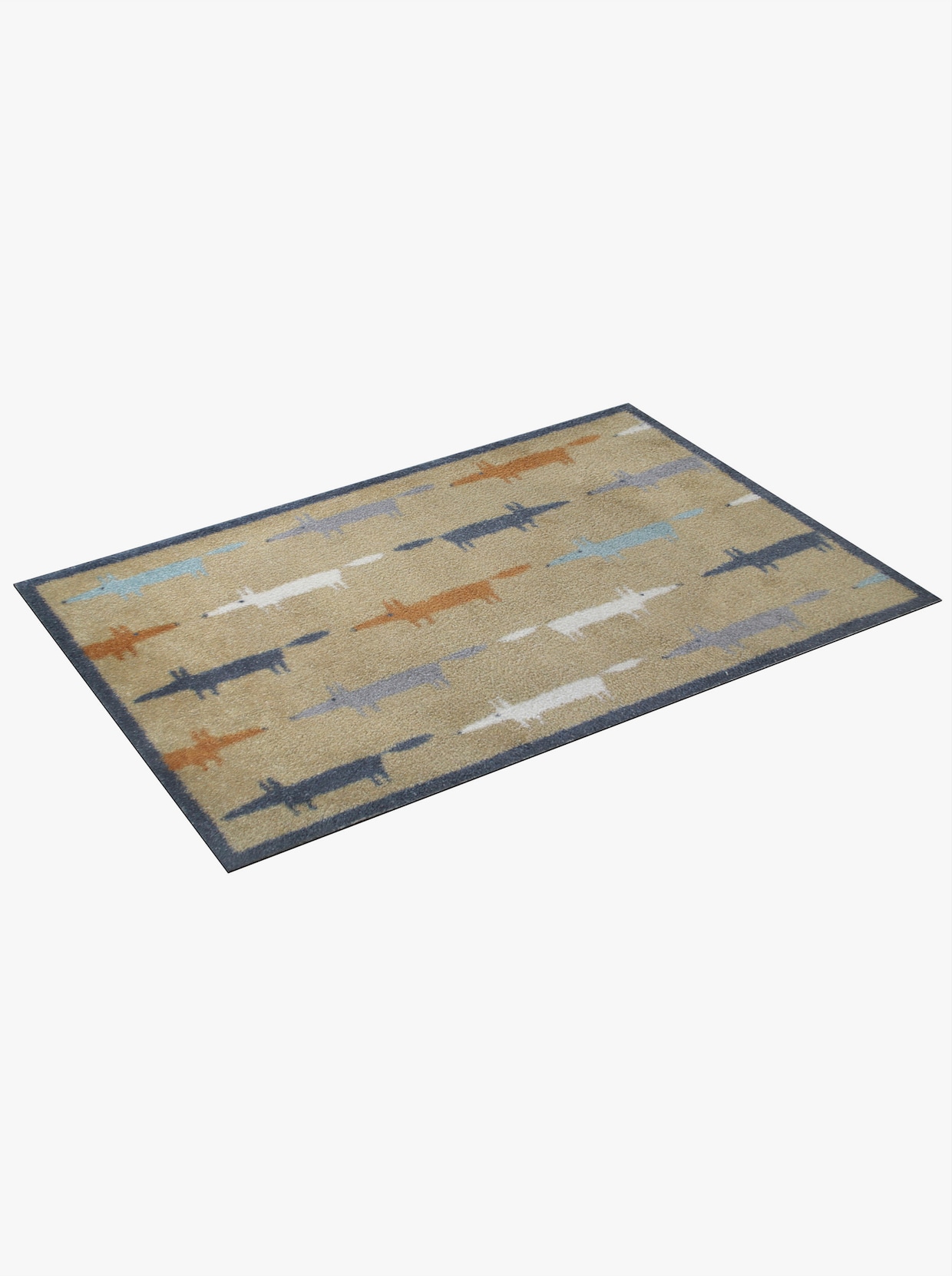 Turtle Mat Fußmatte - taupe-gemustert