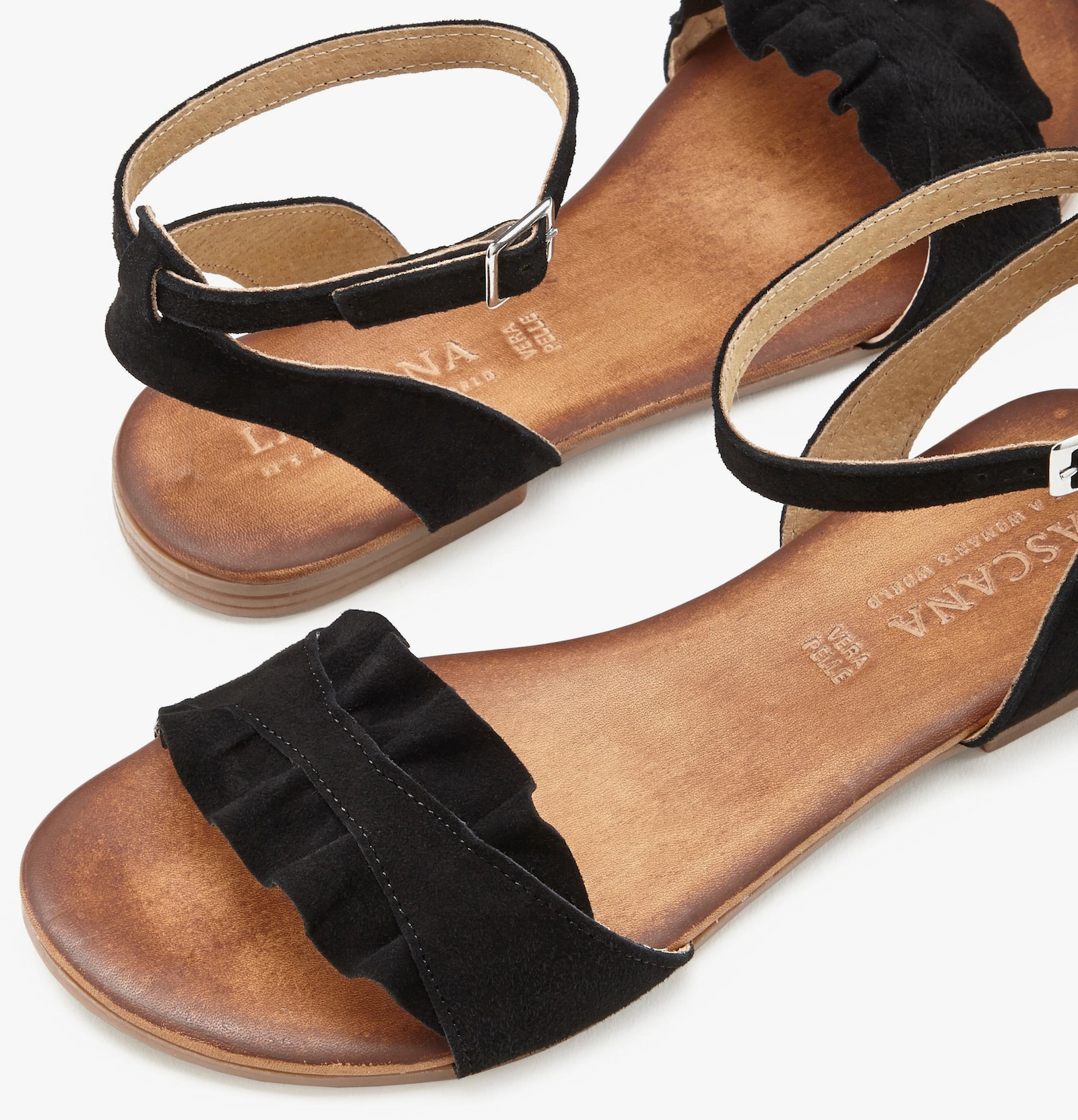 LASCANA Sandale - schwarz