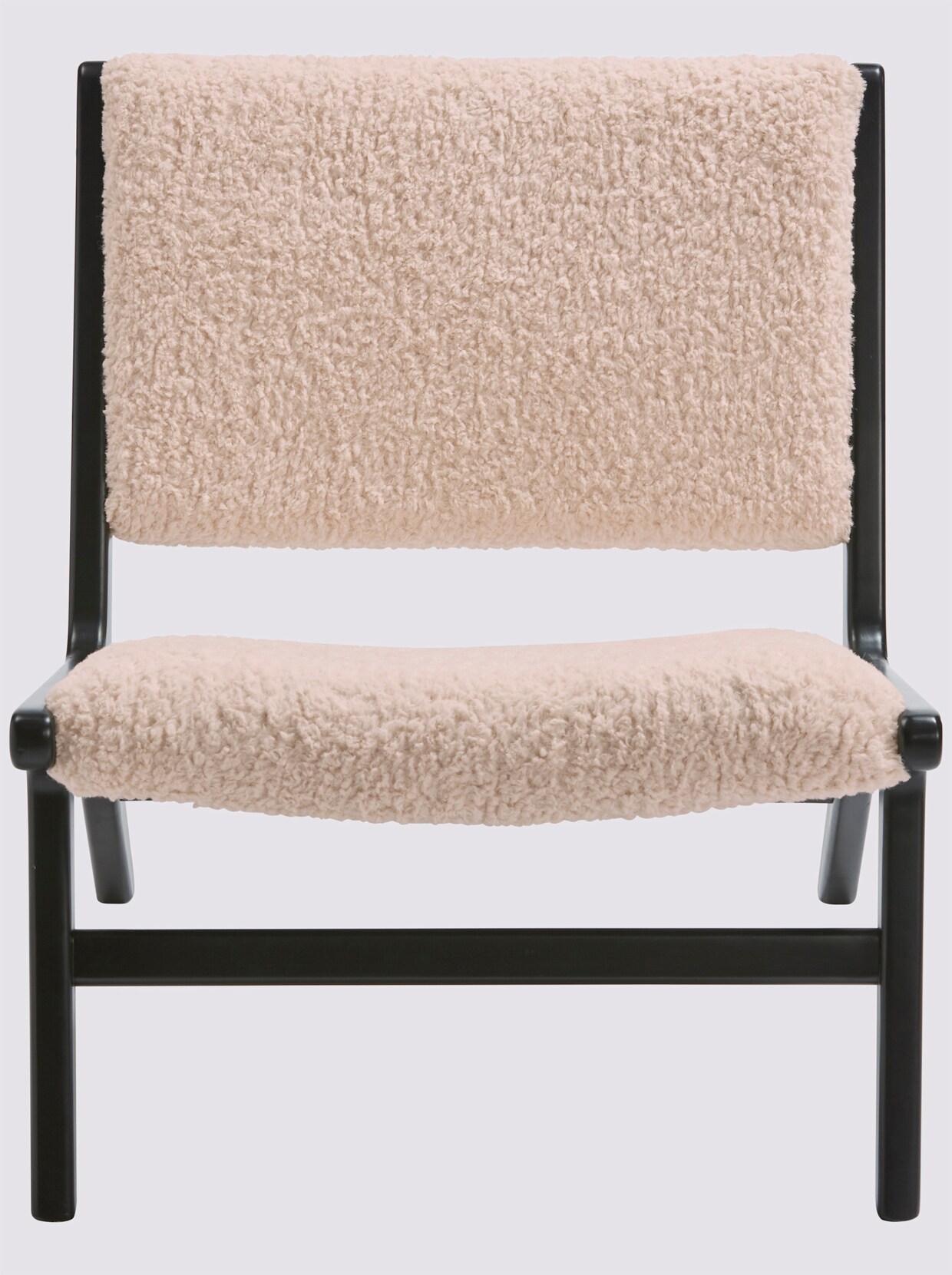 heine home Sessel - schwarz-offwhite