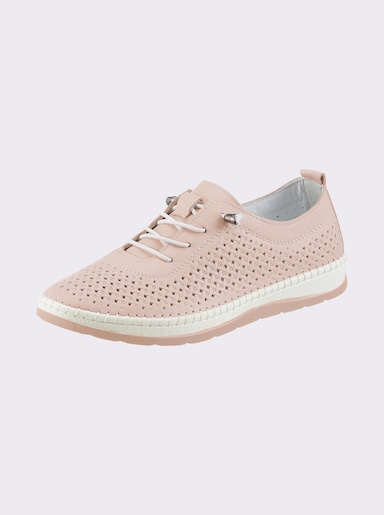 airsoft modern+ Sneaker mit Perforation - apricot