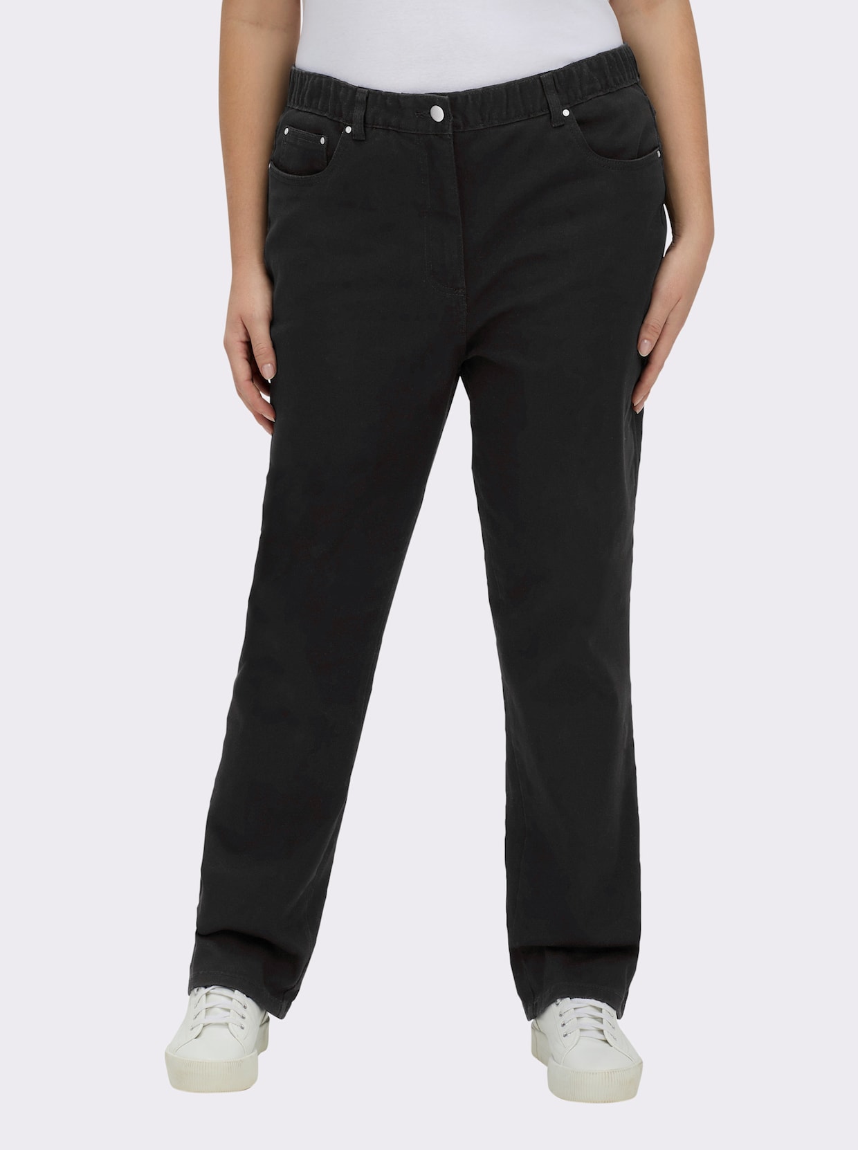 5-Pocket-Jeans - schwarz