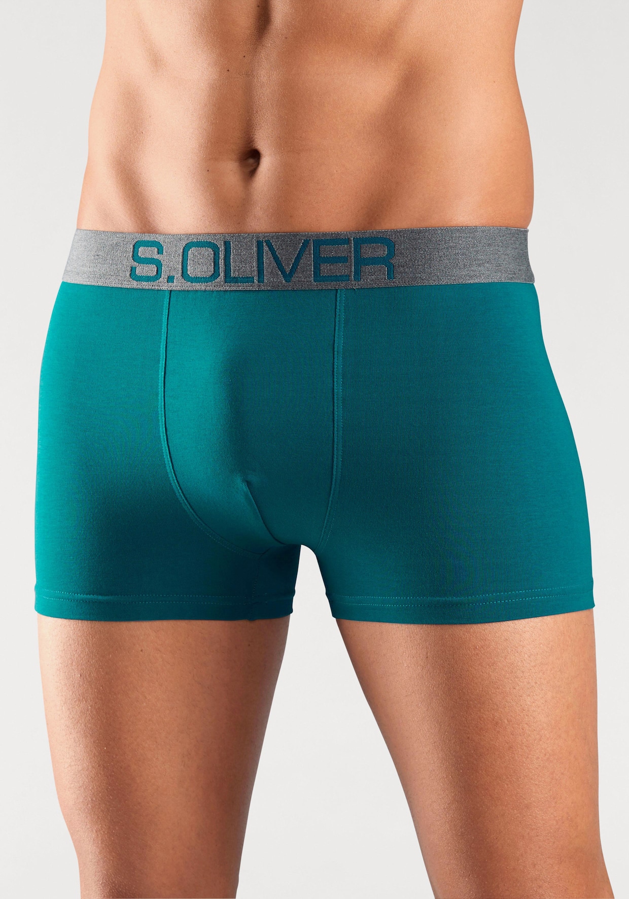 s.Oliver Boxer - petrol / schwarz / blau / rot