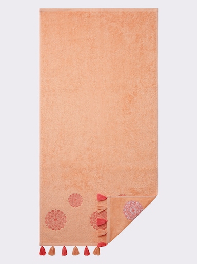 wäschepur Handtuch - apricot