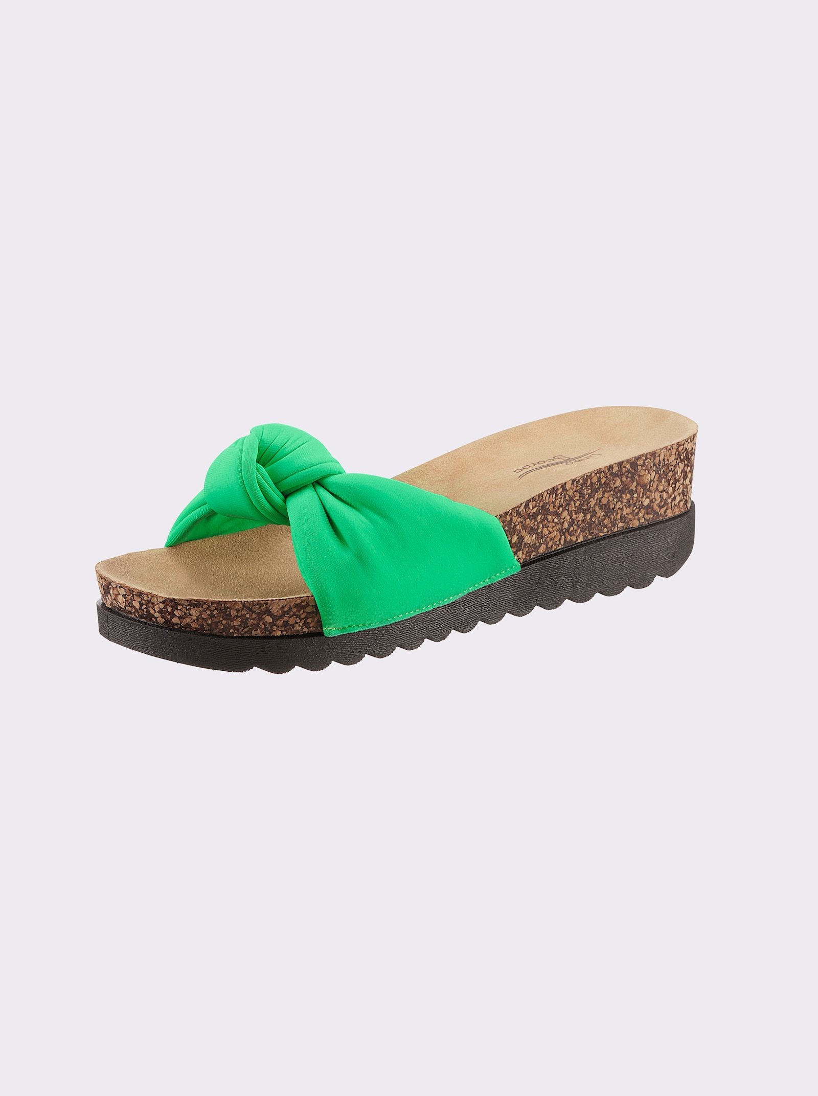 Badslippers - groen