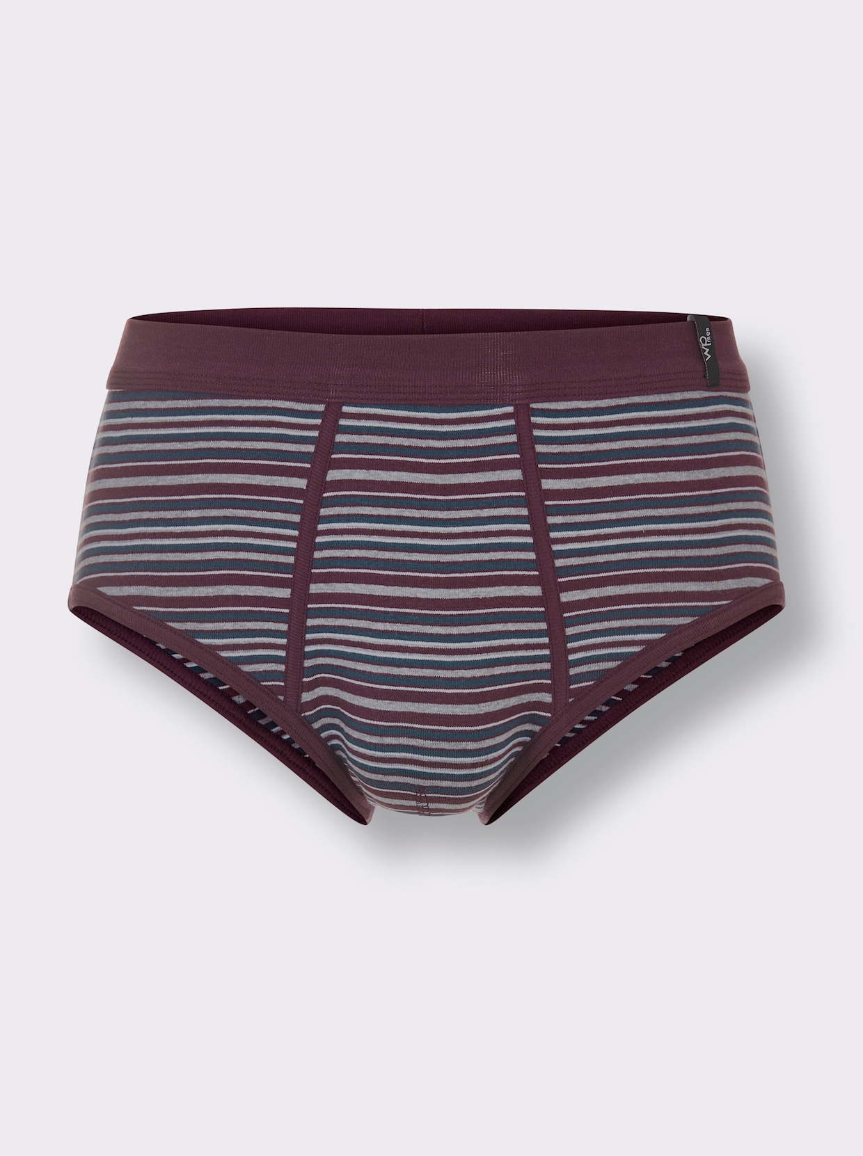wäschepur men Slip - topaas + donkerblauw + bordeaux