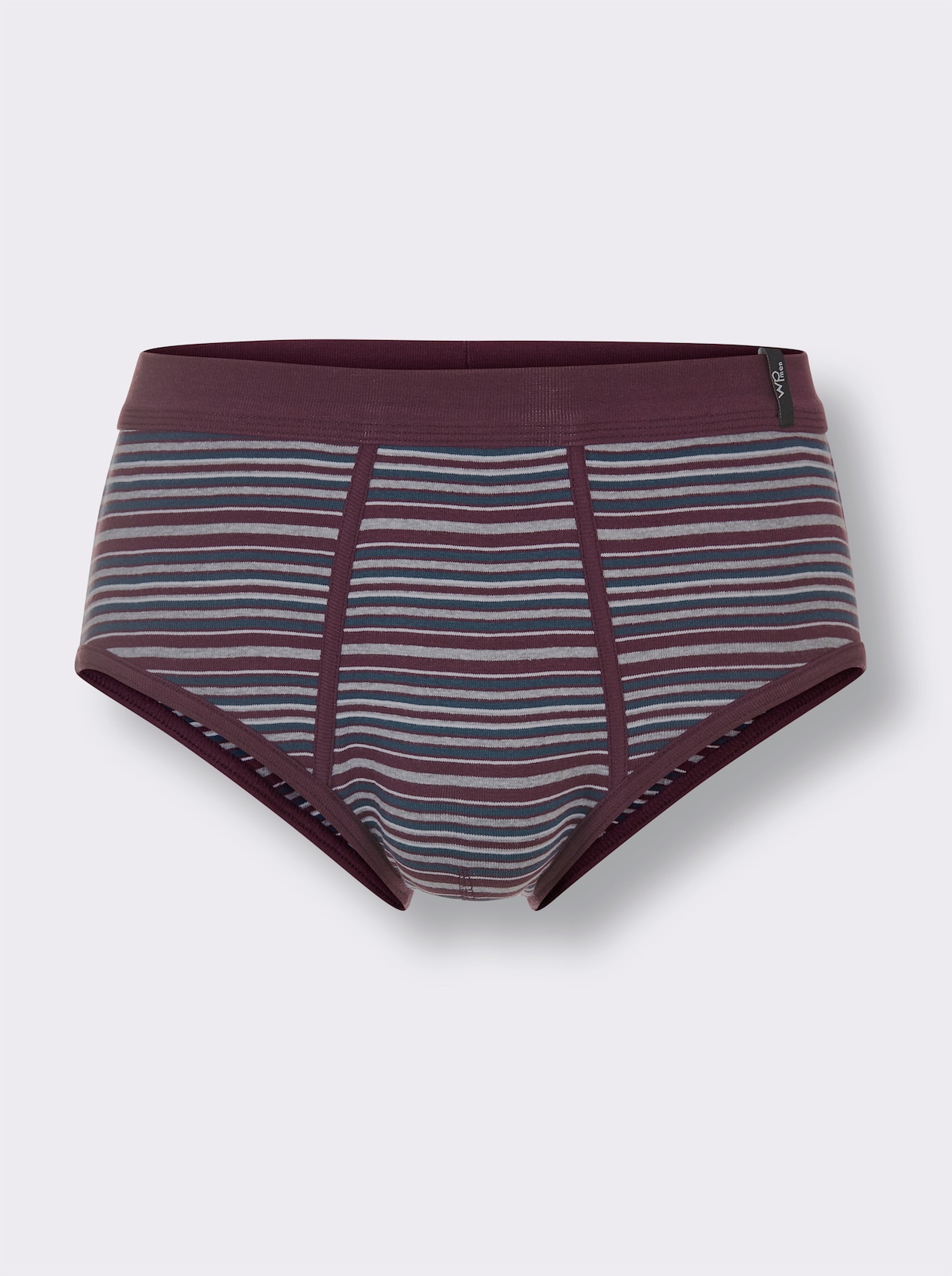 wäschepur men Slip - topas + dunkelblau + burgund