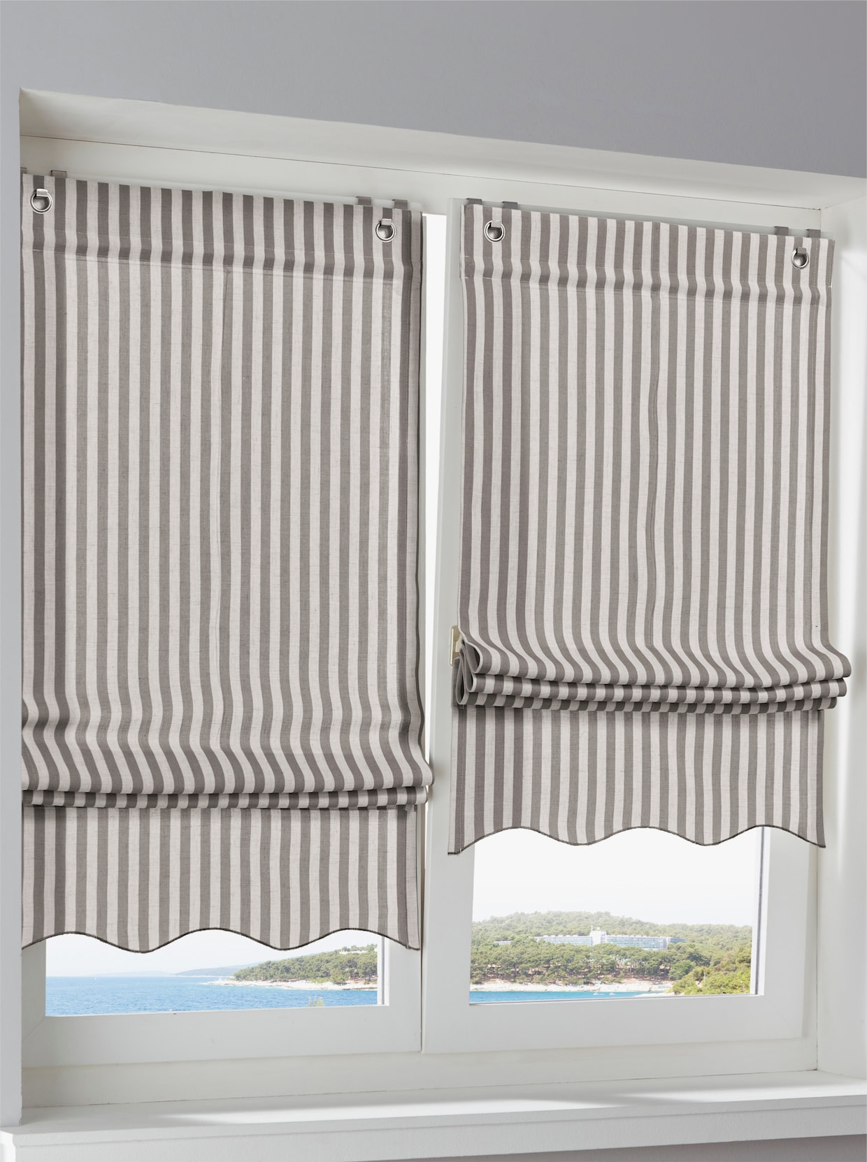 heine home Store bateau - gris-couleur ivoire