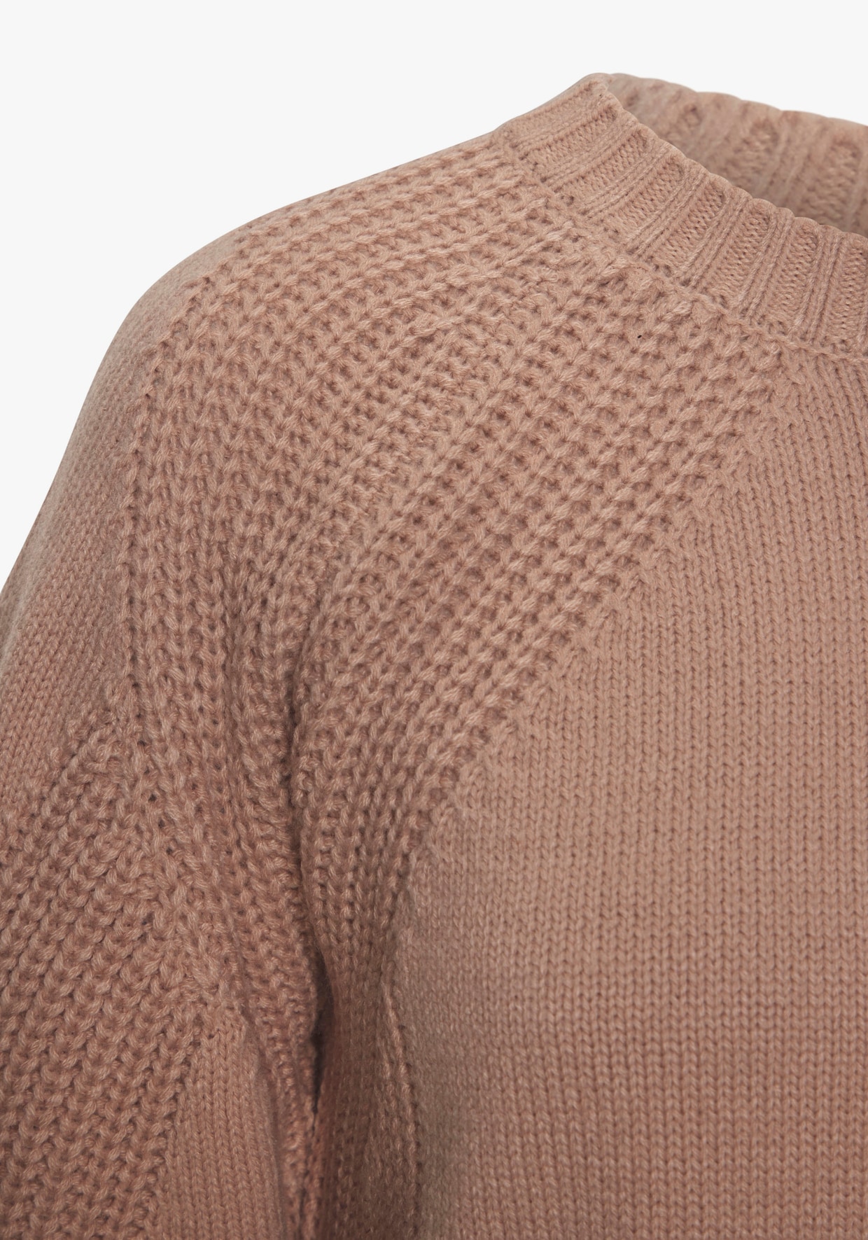 LASCANA Strickpullover - camelfarben