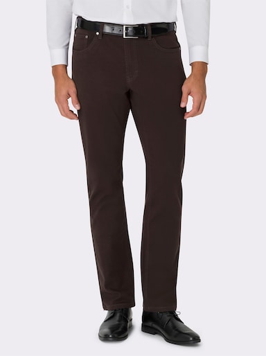 Twill-Hose - braun