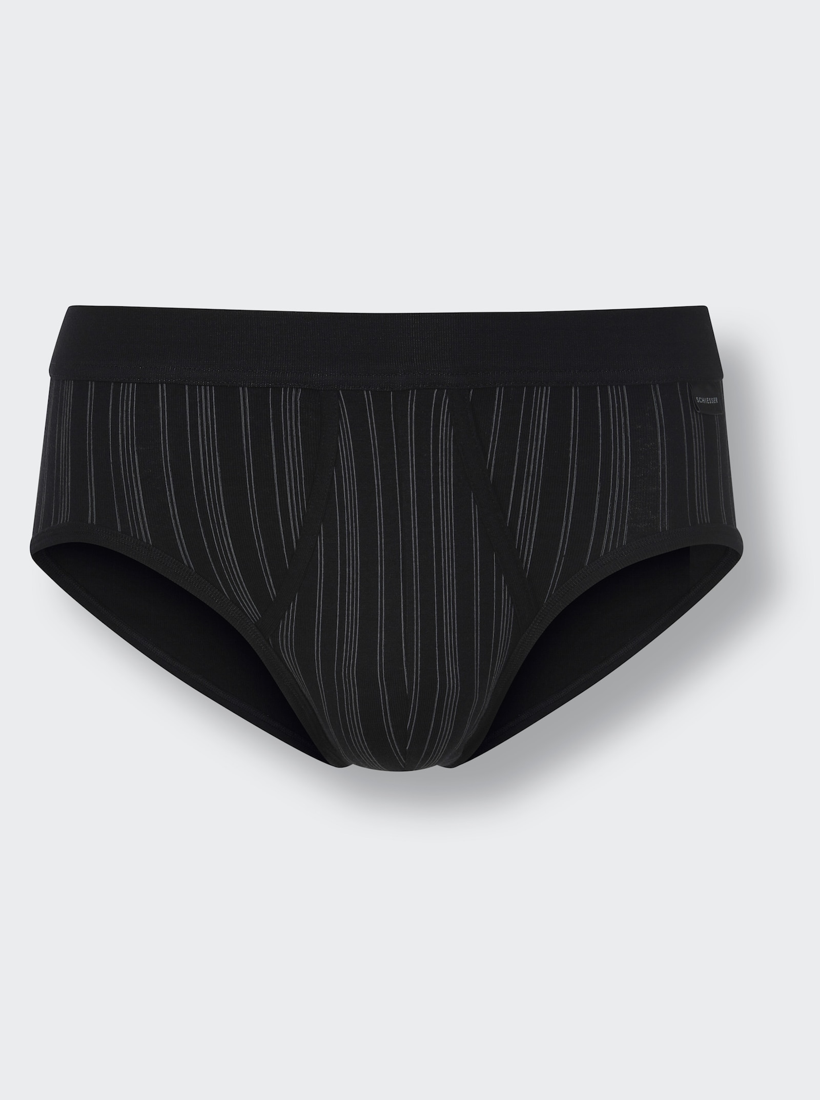 Schiesser Slips - schwarz