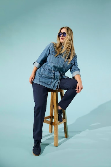 ONLY CARMAKOMA Jeansjacke - medium blue denim