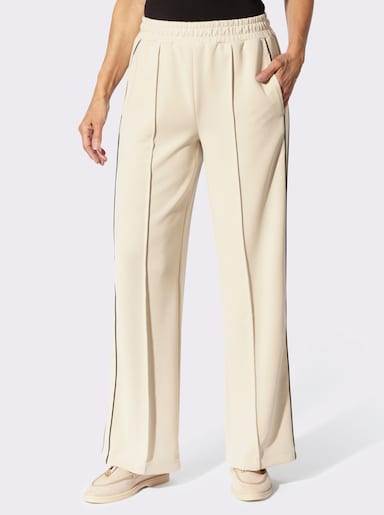 Sweathose in weiter Form - sand