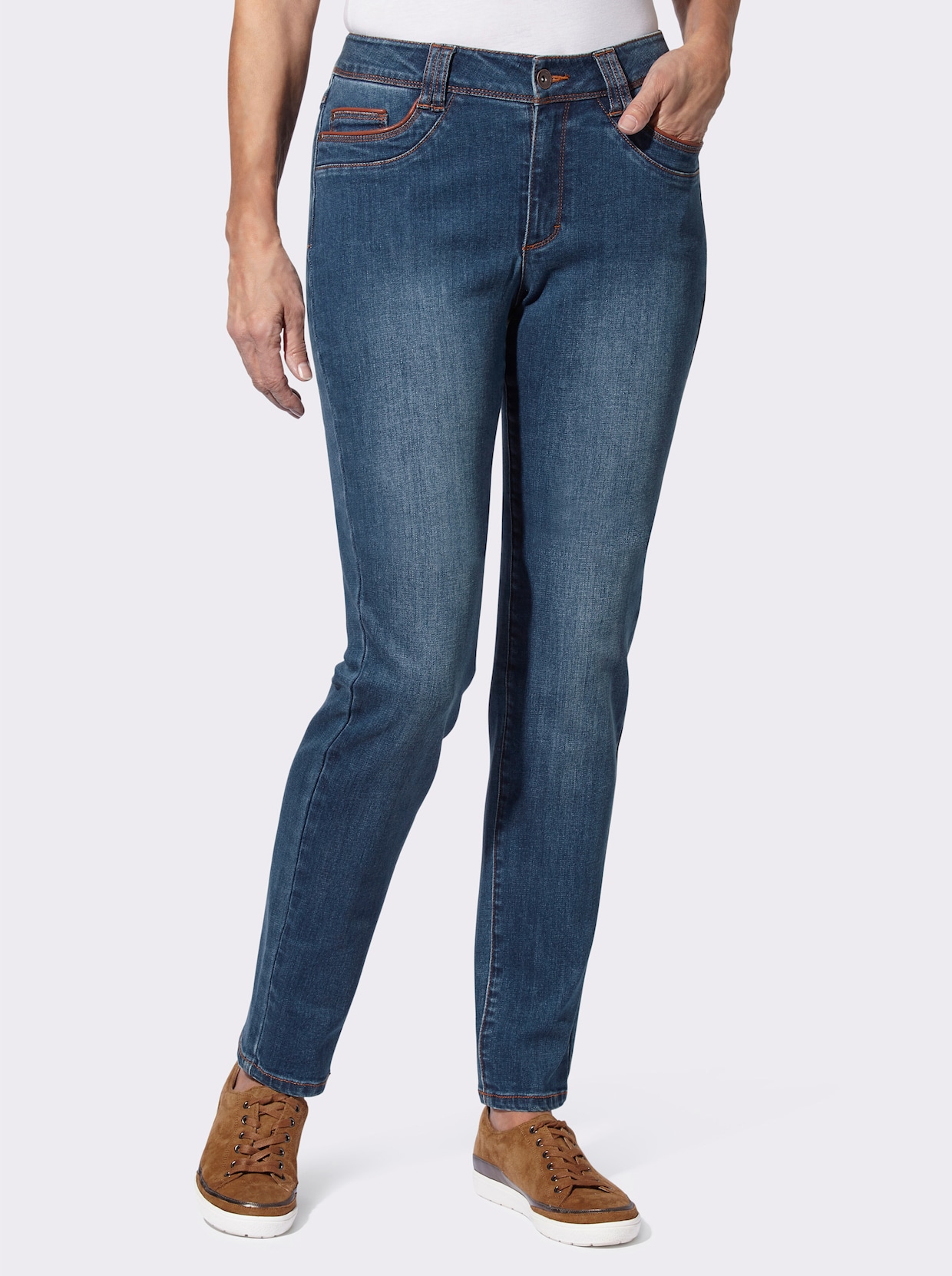 Jeans - blue-stone-washed