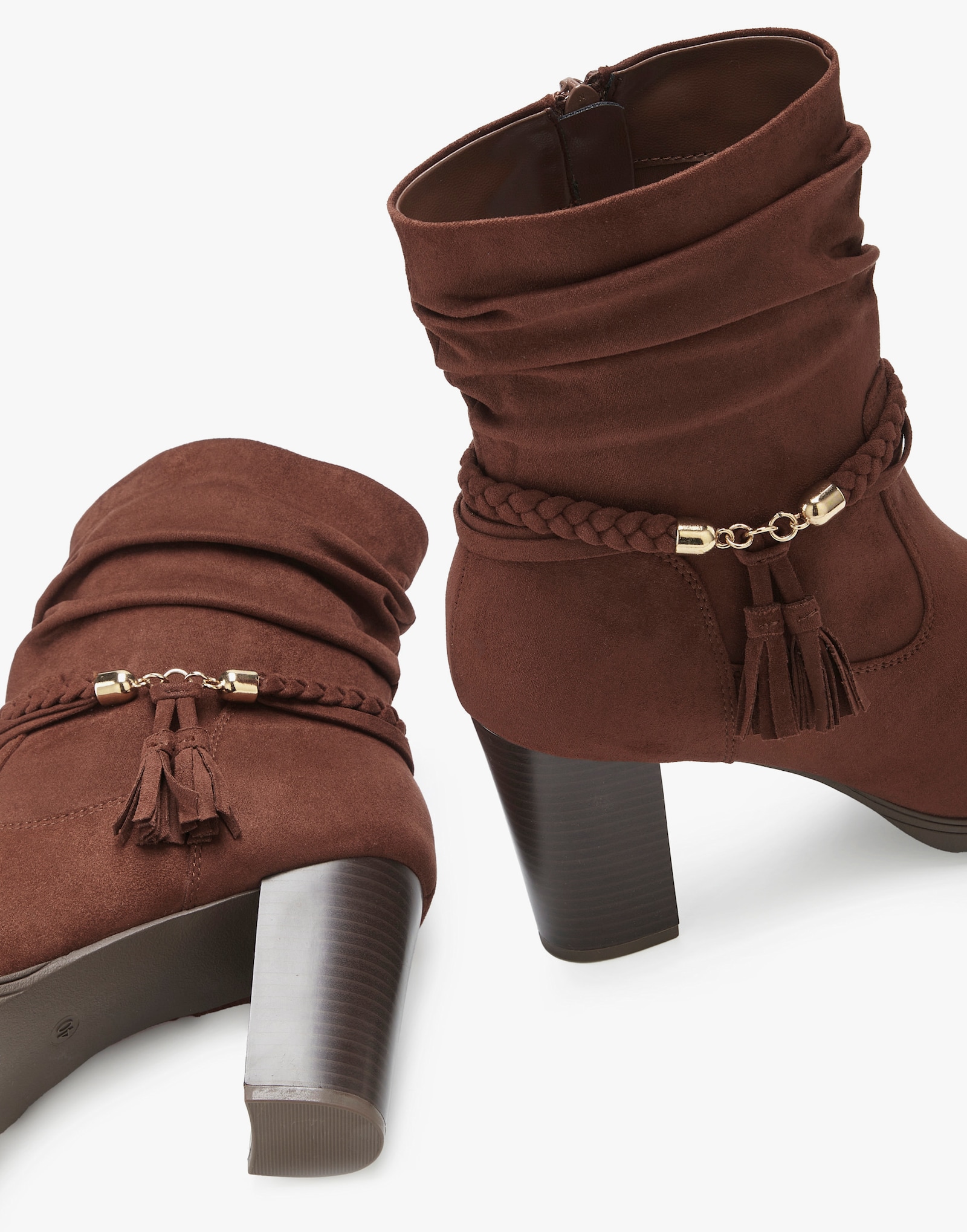 LASCANA Bottines - marron foncé