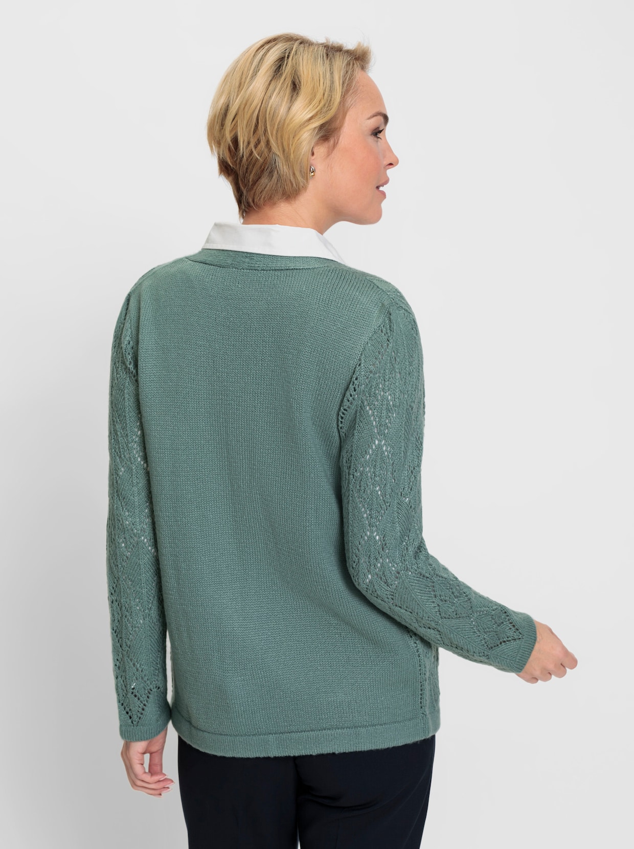 Strickjacke - jade