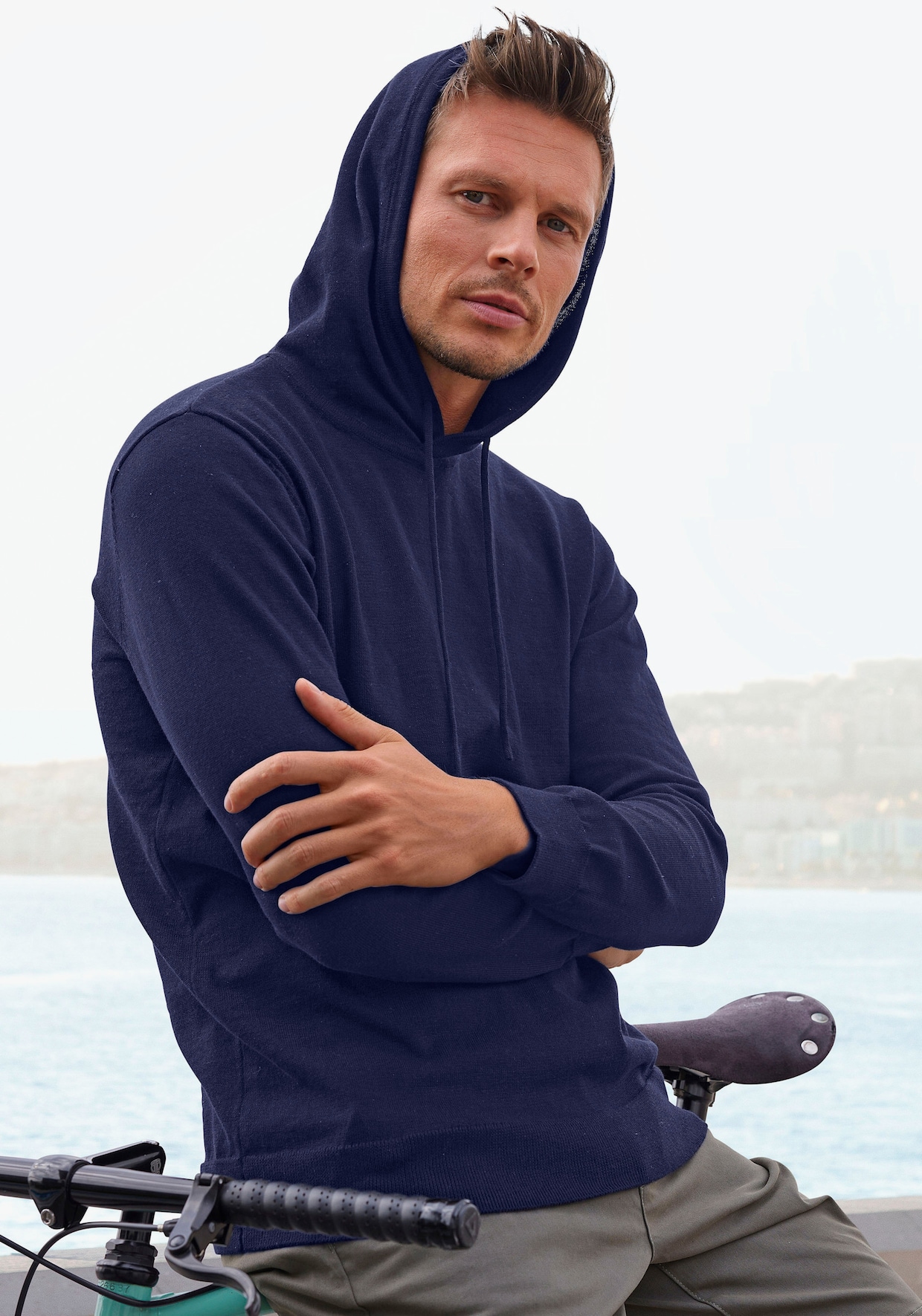 H.I.S Kapuzenpullover - navy