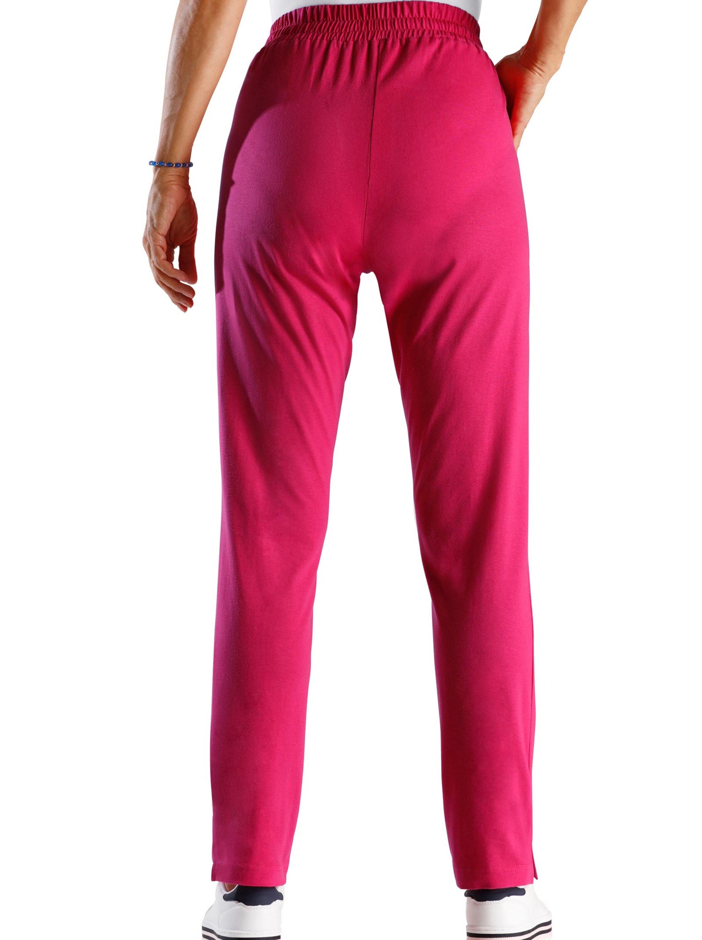 Jersey-Hose - korallenrot