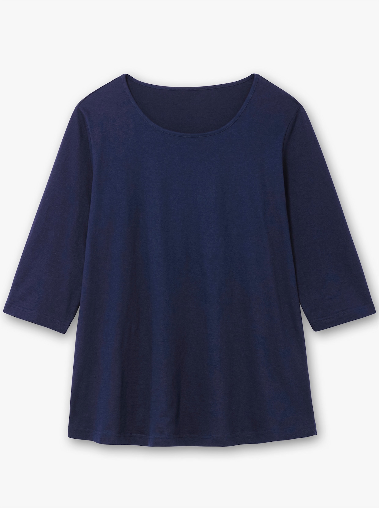 Longshirt in der 2-Stück-Packung - grasgrün + marine