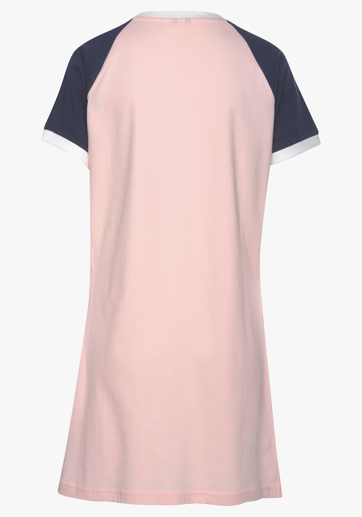 KangaROOS Bigshirt - rosa-dunkelblau