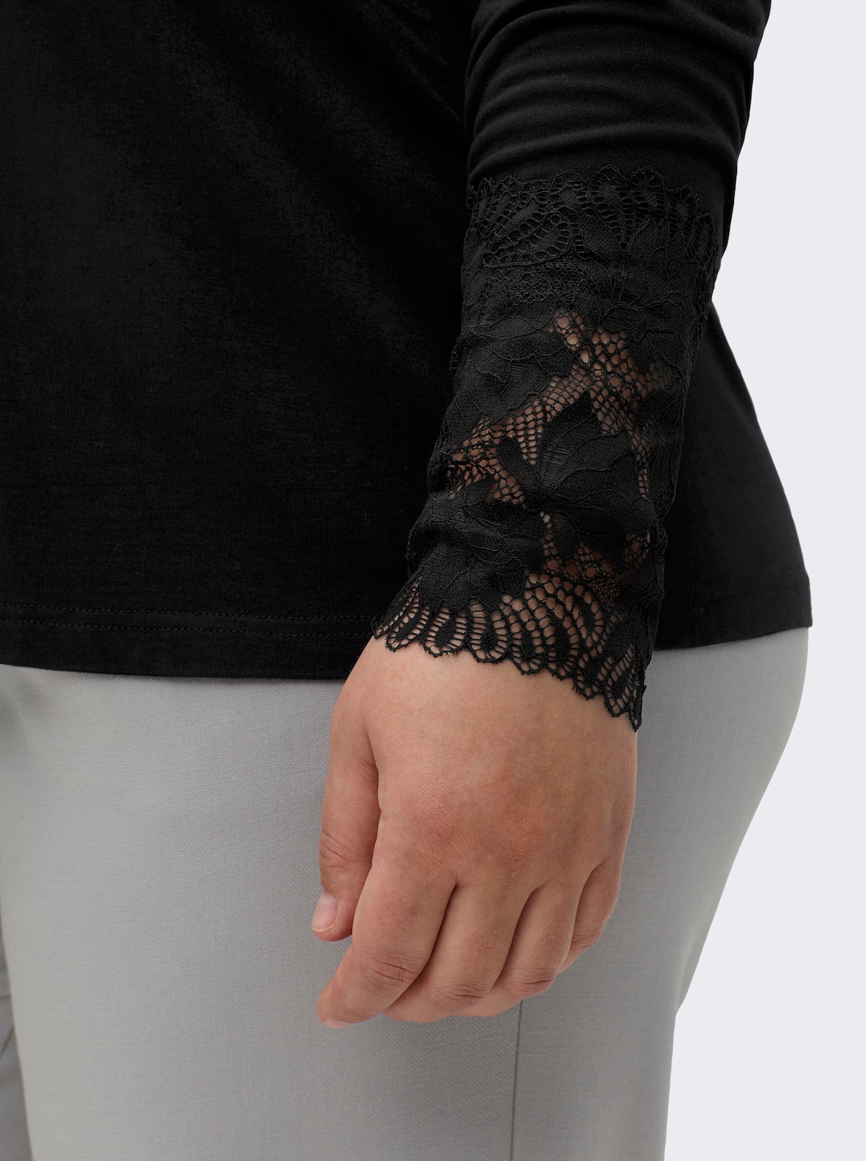 sheego by Joe Browns Shirt - schwarz