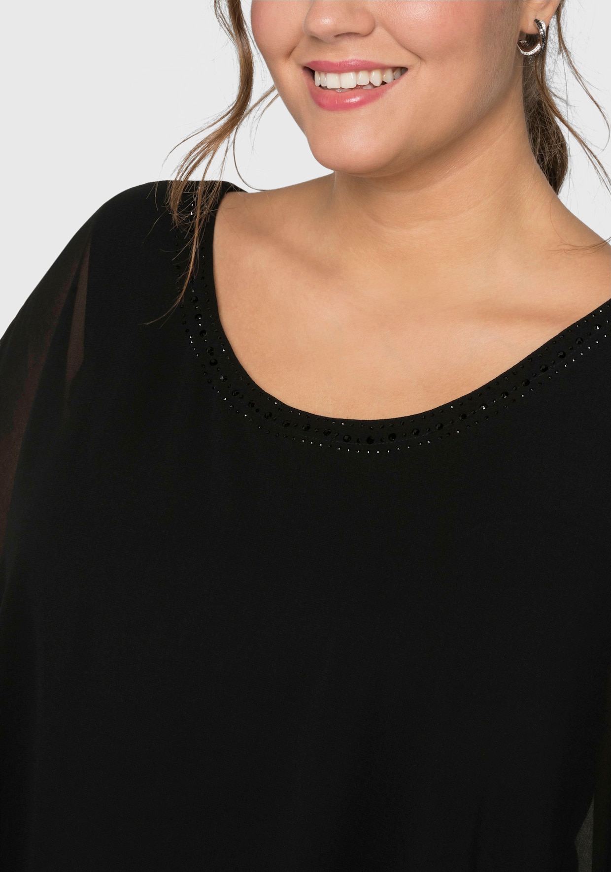 sheego Tuniek - zwart