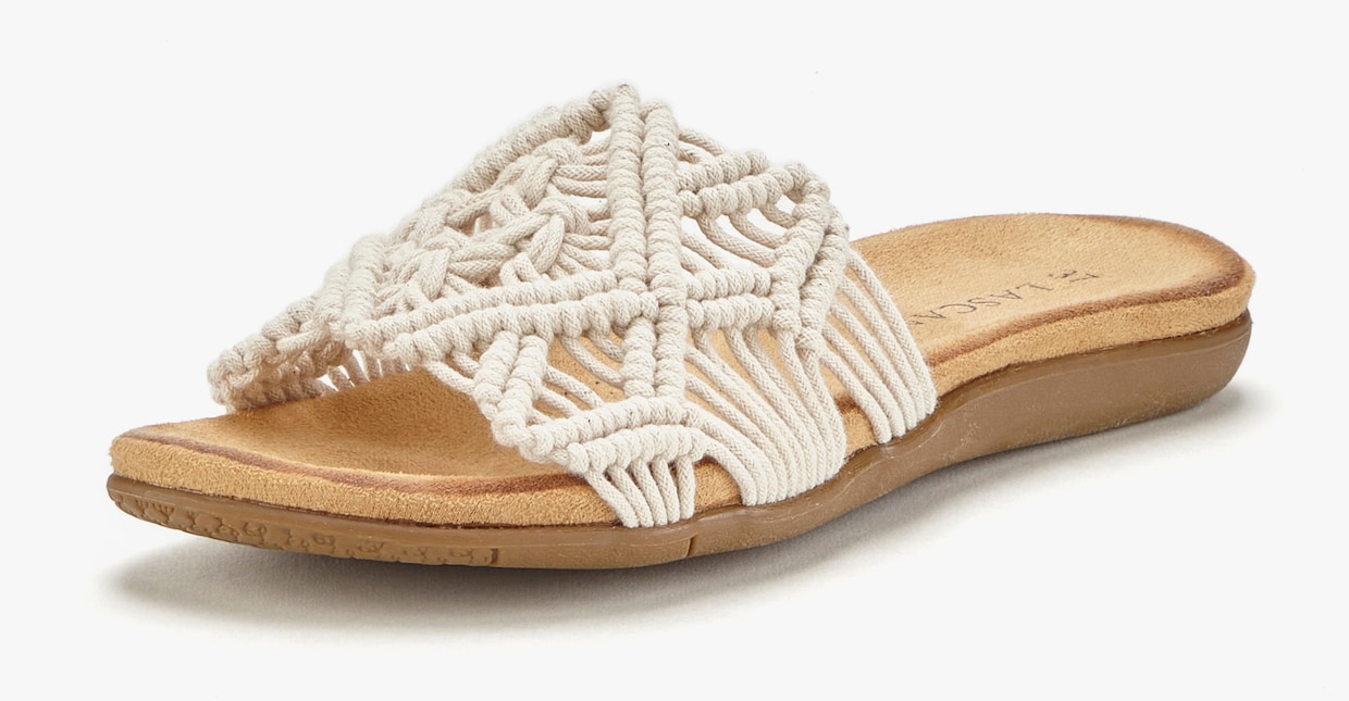 LASCANA slippers - beige